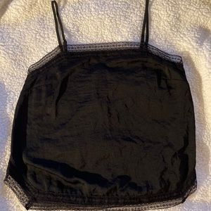 Abercrombie & Fitch Square Neck Lace Cami